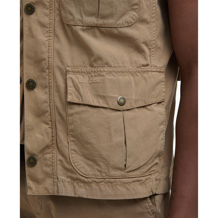 Gilet Corbridge Casual Stone Barbour