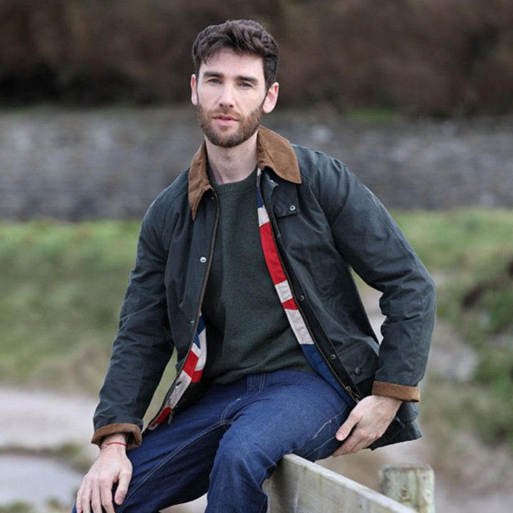 Barbour Jacket Ashby Sage Union