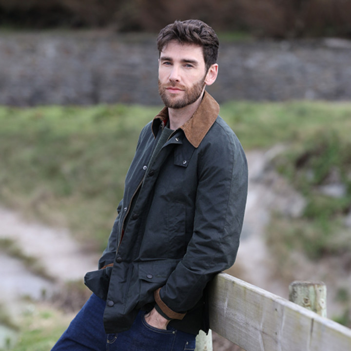 Veste Ashby Sage Union Barbour