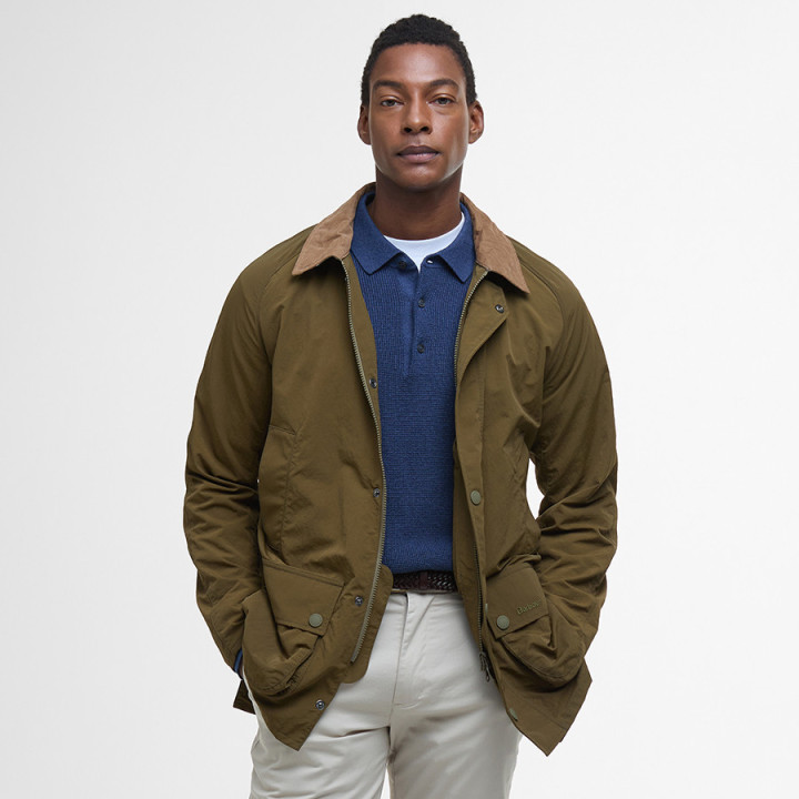 Barbour Jacket Ashby Showerproof Light Sage