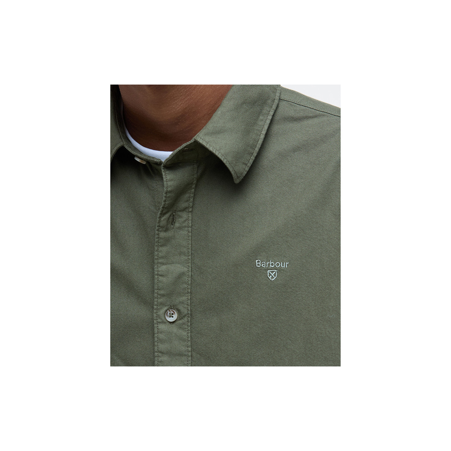 Barbour Shirt Oxtown Light sage