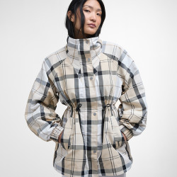 Barbour Jacket Suri Checked Safari Dress Tartan