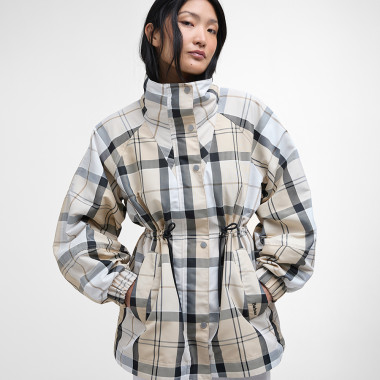 Barbour Jacket Suri Checked Safari Dress Tartan
