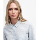 Barbour Beachfront Dusky Green Stripe Blouse