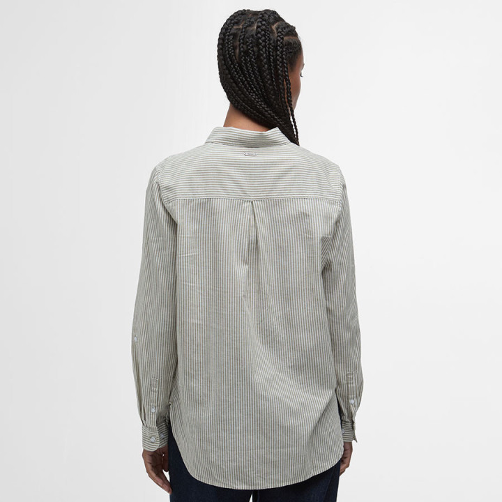 Beachfront Dusky Green Barbour blouse