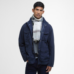 Welton Bleached Pine Tartan Stole Barbour