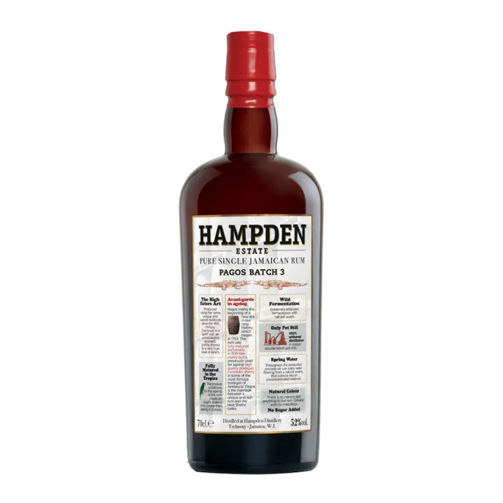 Hampden Pagos 2024 Batch3 70cl 52°
