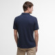Barbour Hylton Interlock Navy Polo
