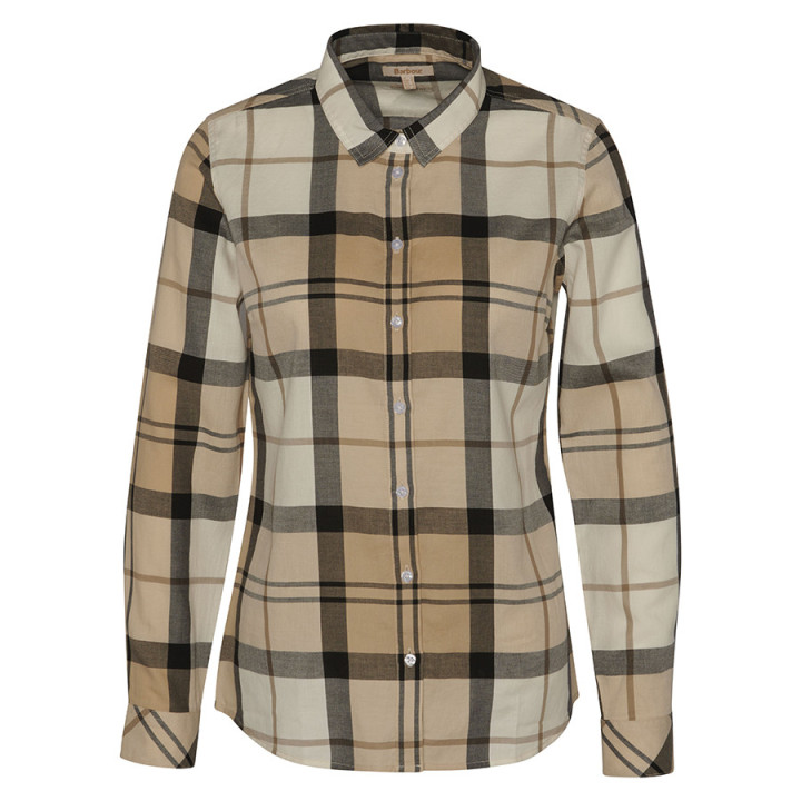 Chemisier Bredon Safari Tartan Barbour