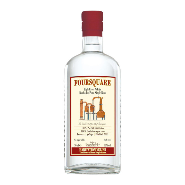 Foursquare White High Esters Habitation Velier 70cl 62°