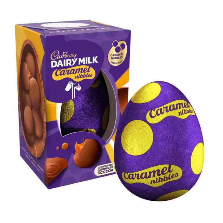 Cadbury Caramel Nibbles Egg 96g