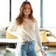 Out Of Ireland Anna Ecru Sweater