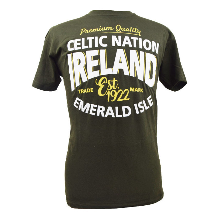 T-shirt Celtic Nation Vert