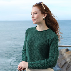 Out Of Ireland Green Anna Sweater