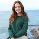 Out Of Ireland Green Anna Sweater