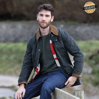 Veste Ashby Sage Union Barbour