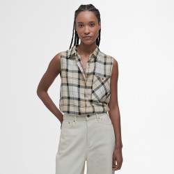 Barbour Blouse Agnes Safari Dress Tartan
