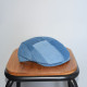 Casquette sam carreaux bleu