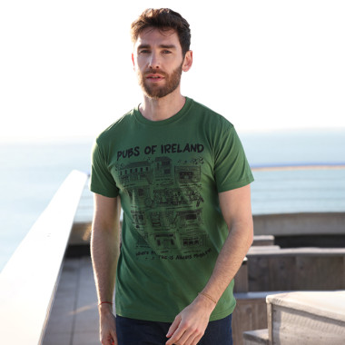 T-shirt Ireland Pubs Of Ireland Sage