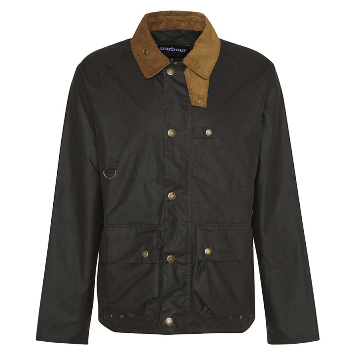 Veste Utility Spey Wax Olive Barbour