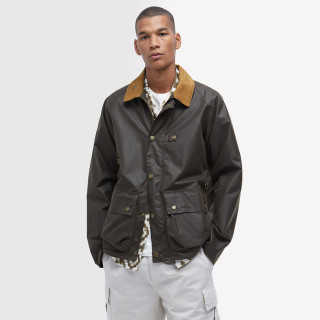 Veste Utility Spey Wax Olive Barbour