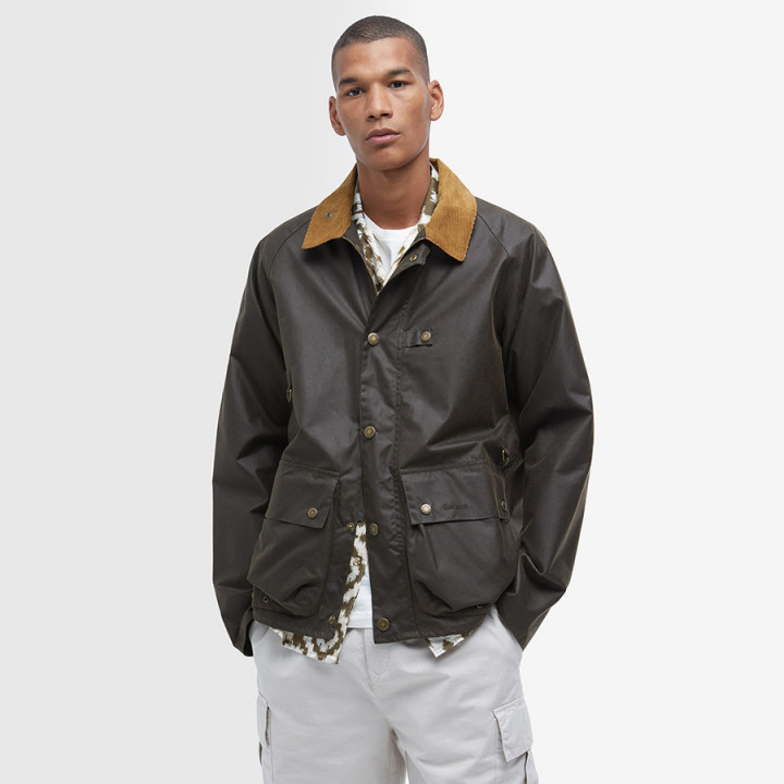 Barbour Utility Spey Wax Olive Jacket