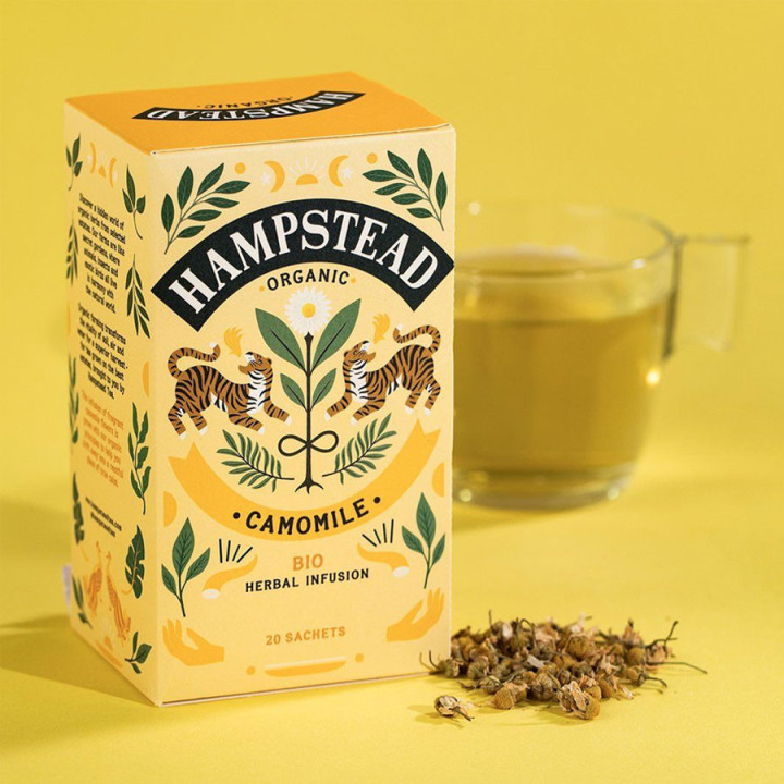 Infusion Camomile 20 Sachets Hampstead Tea