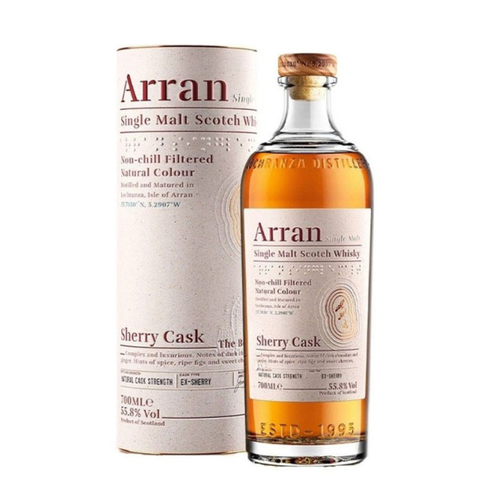 Arran single sherry c.70c 55.8