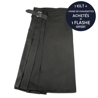 Kilt pas cher Noir Party Kilt
