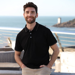 Polo Aaron Noir Out Of Ireland