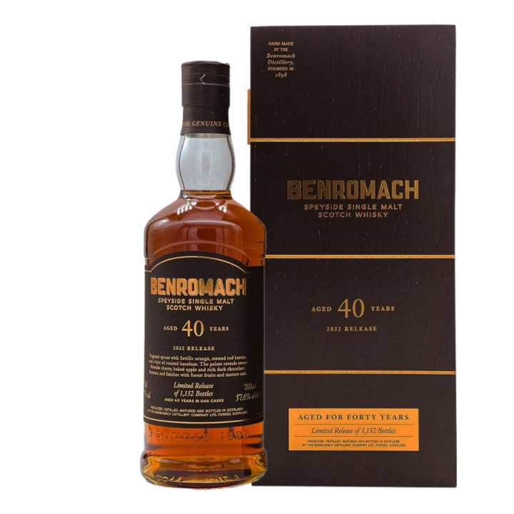 Benromach 40 ans Edition 2022 70cl 57.6°