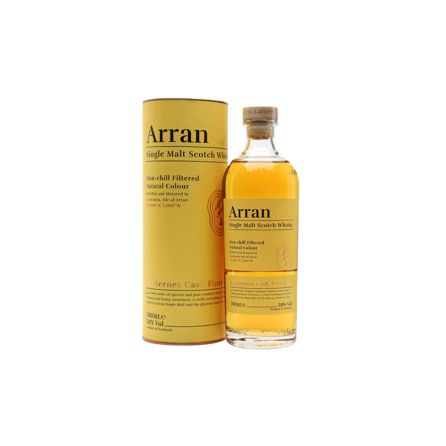 Arran Sauternes Cask 70cl 50°