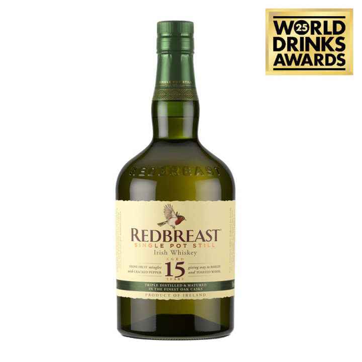 Redbreast 15 Years Old Single Pot Still 70cl 46°