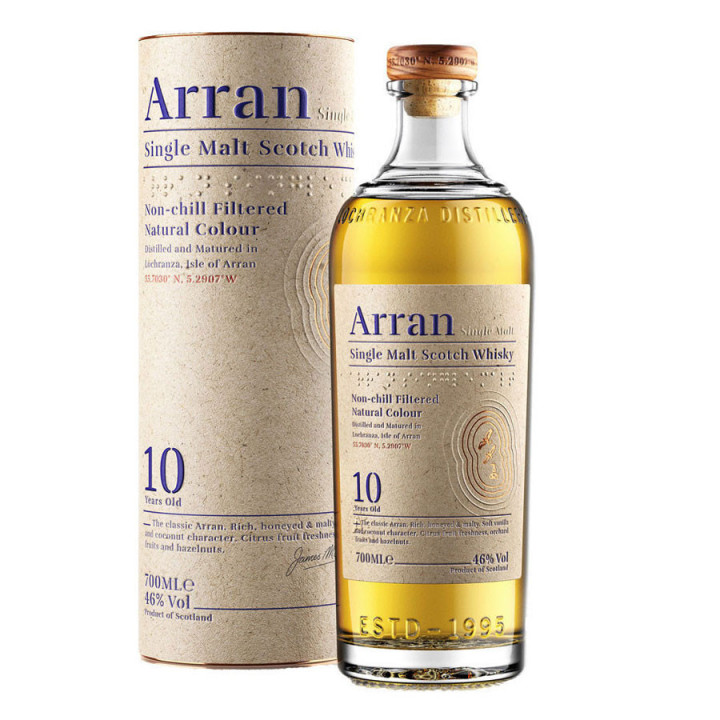 Arran Malt 10 ans 70cl 46°