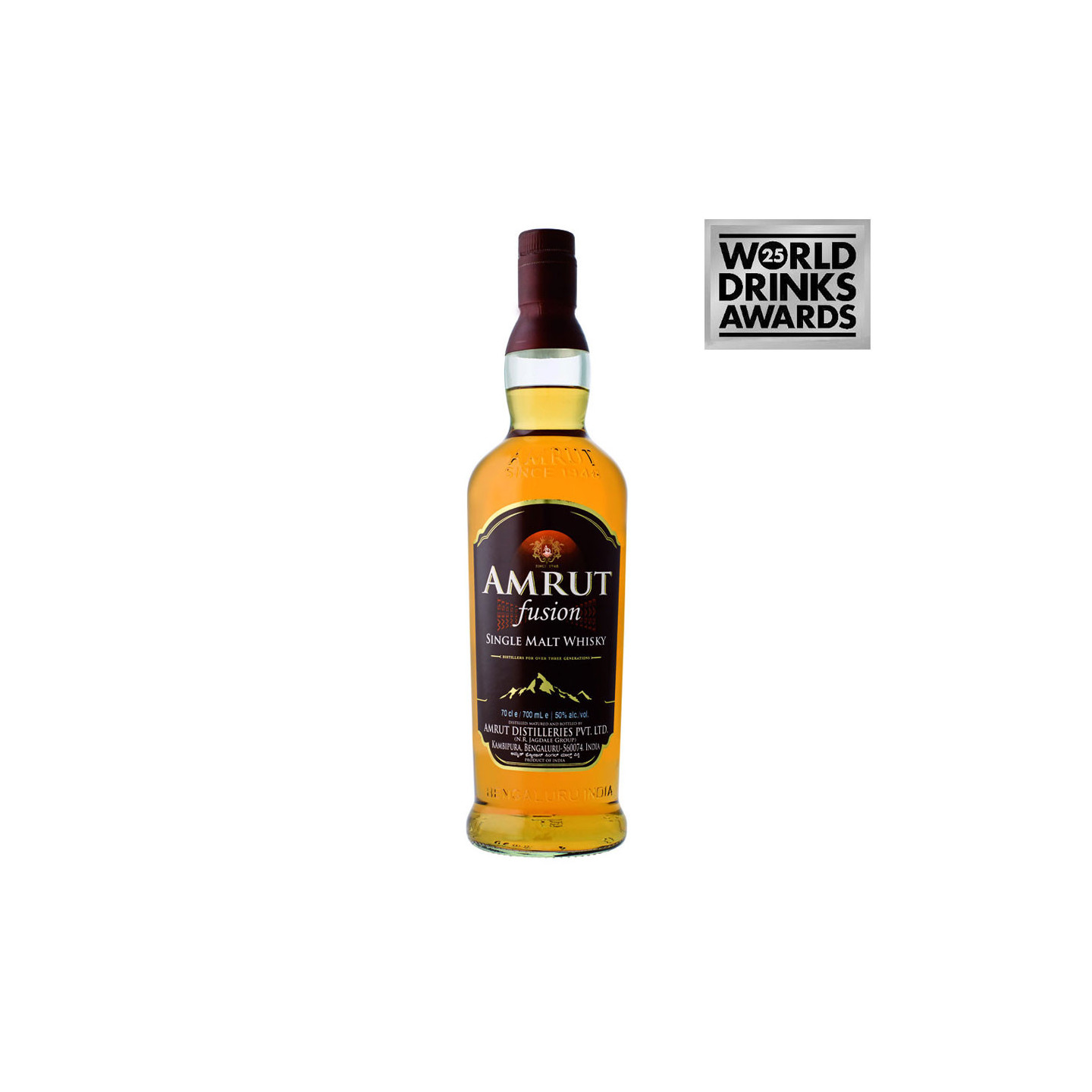 Amrut Fusion 50° 70cl