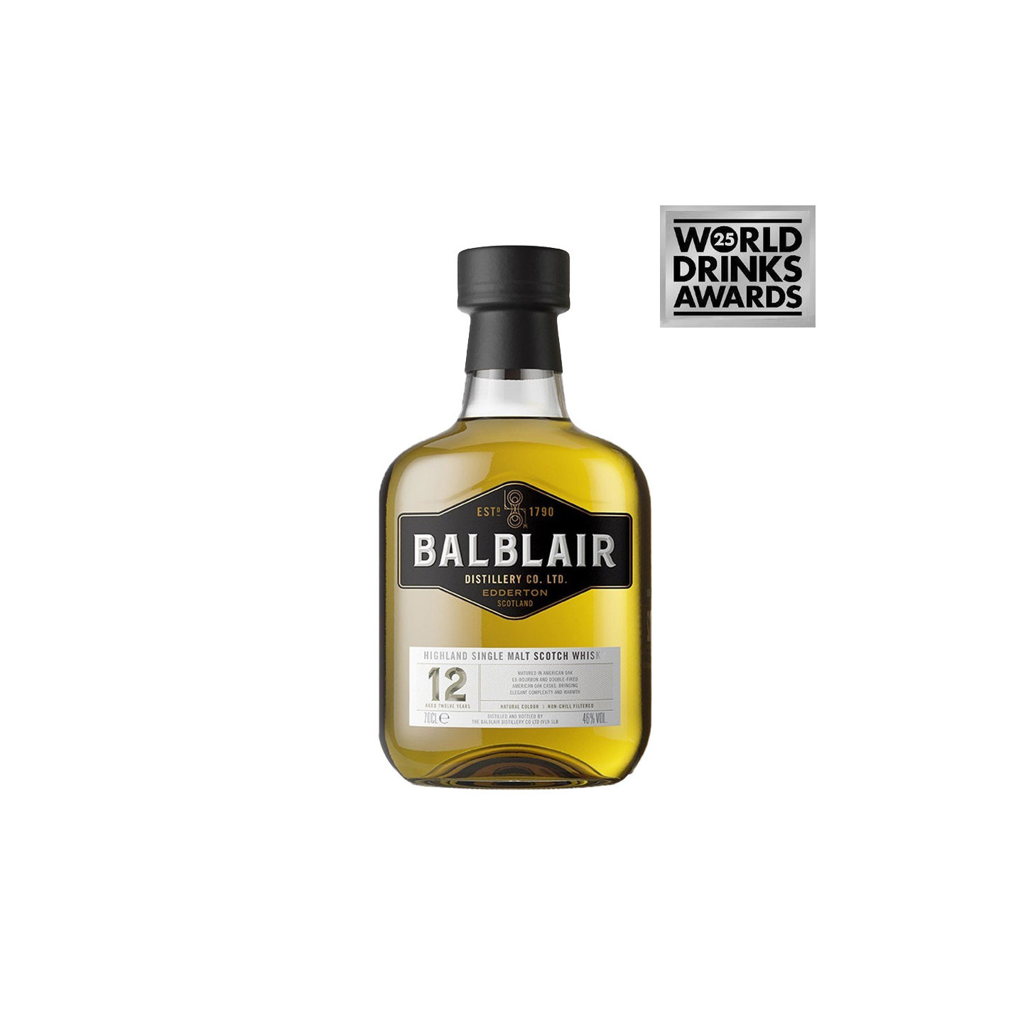 Balblair 12 ans 70cl 46°