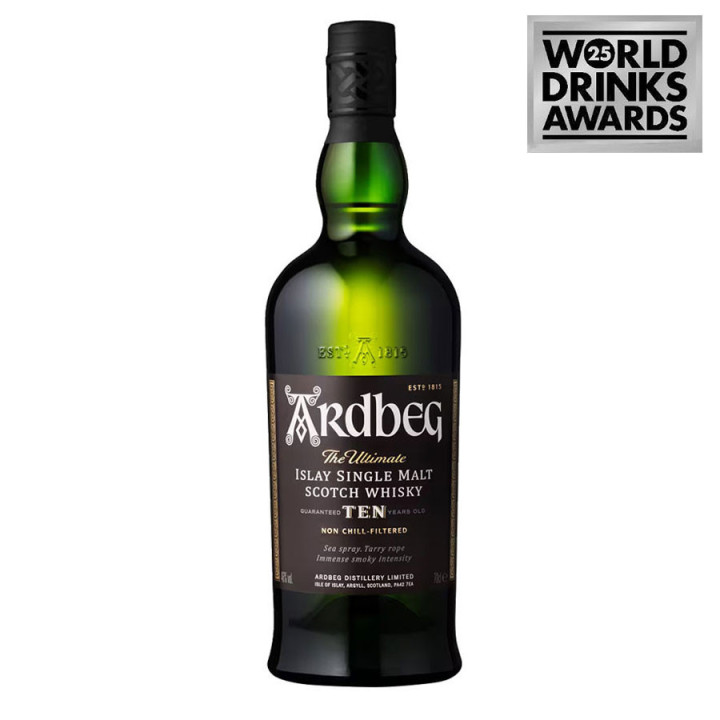 Whisky Ardbeg 10 ans Un-chillfiltered