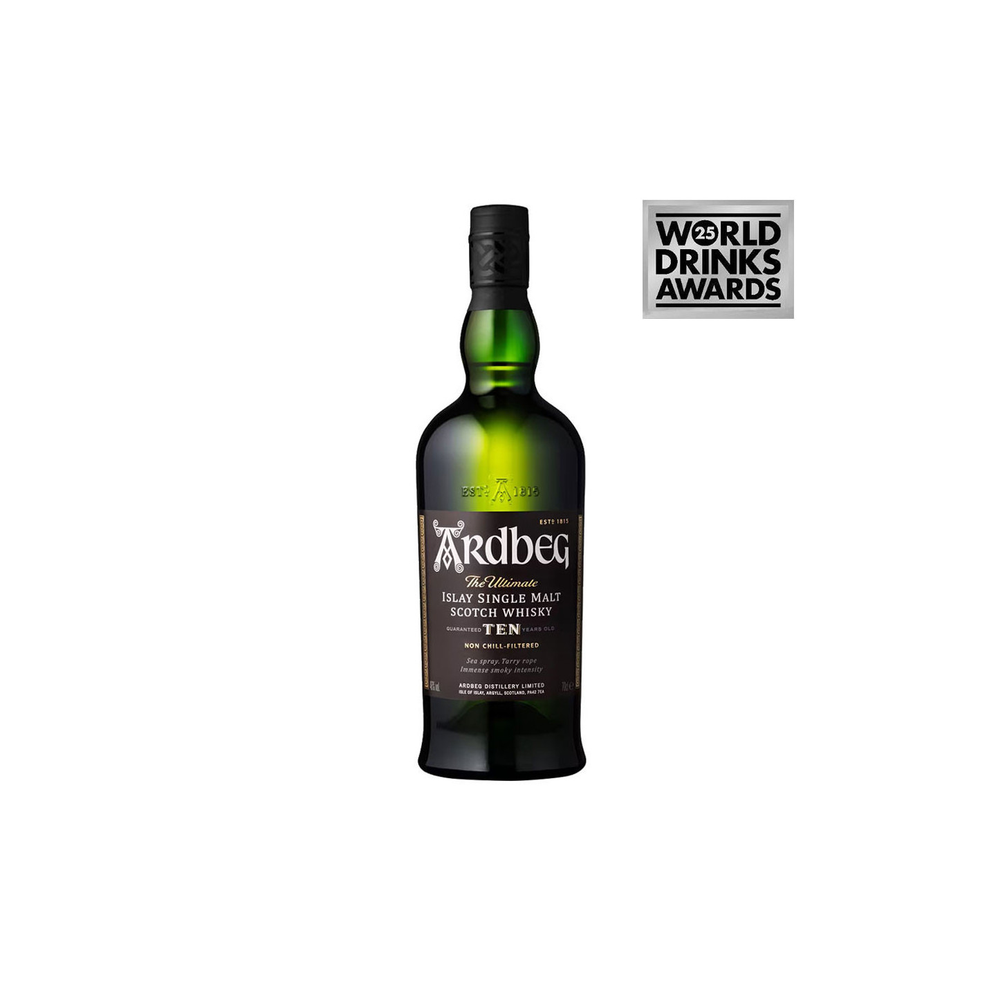 Whisky Ardbeg 10 ans Un-chillfiltered