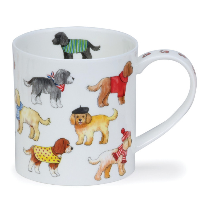 Mug Orkney Dashing Dogs Dunoon 350ml