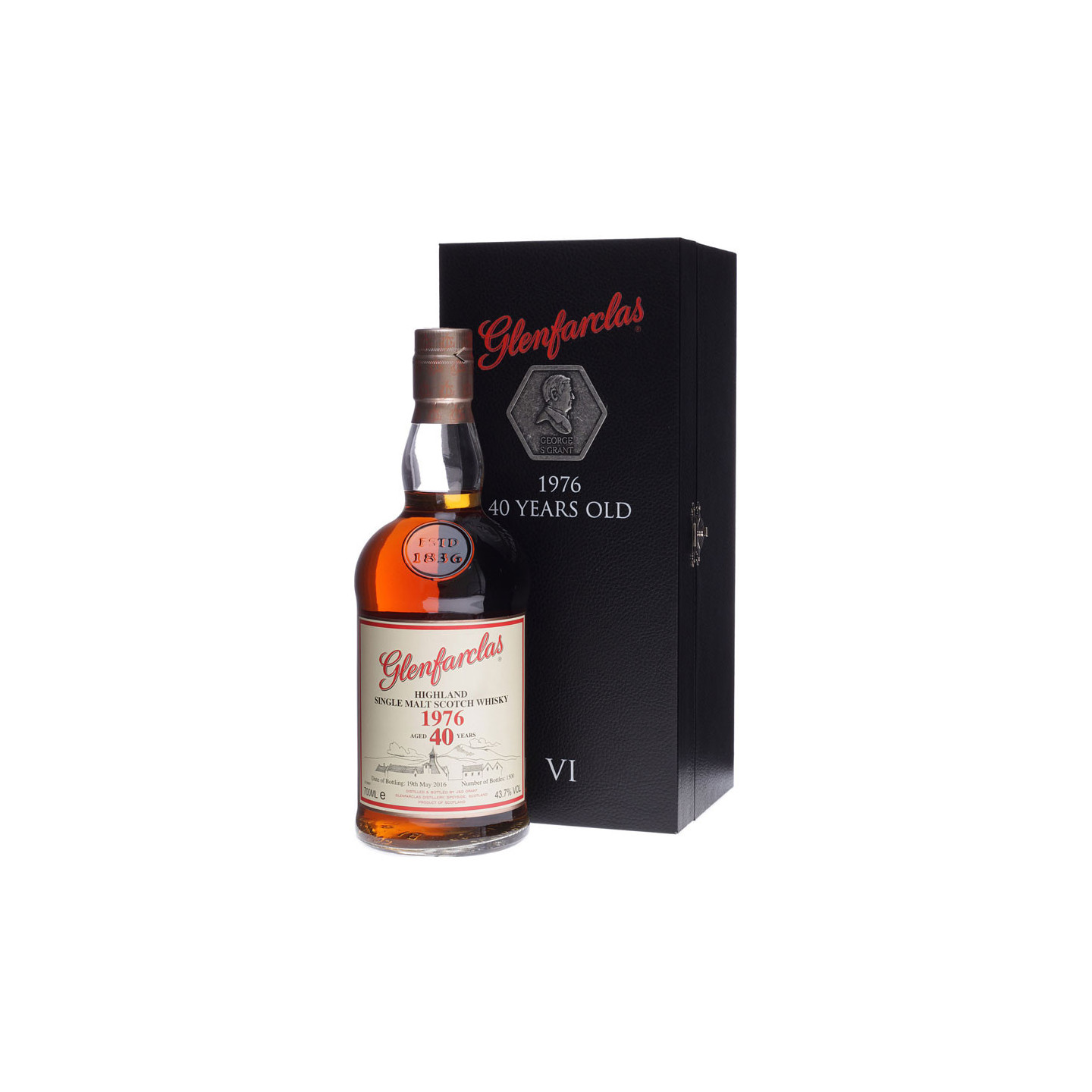 Glenfarclas 40ans 1976 Serie VI 70cl 43.7° - Le Comptoir Irlandais