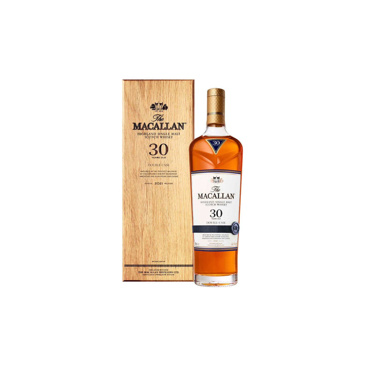 Macallan 30ans Double Cask 70cl 43° - Le Comptoir Irlandais