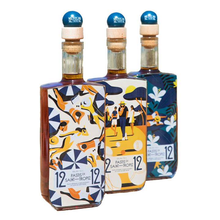 Pastis De St Tropez 70cl 45°