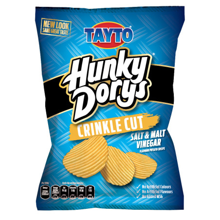 Hunky dory Salt & Vinegar 130g