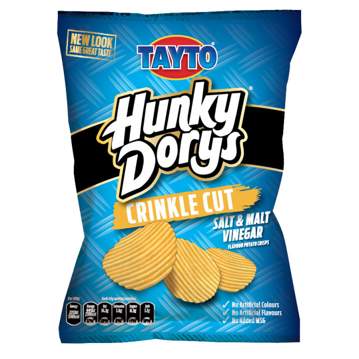 Chips Sel & Vinaigre Hunky Dorys 130g