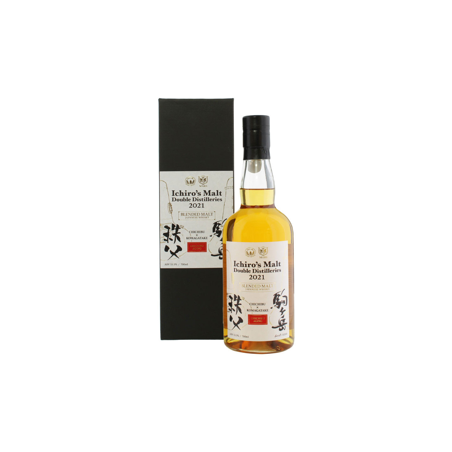 Ichiro's Double Distilleries 2021 Chichibu x Komagatake 70cl 53.5