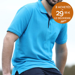Chemise mc aaron bleu he24 ooi