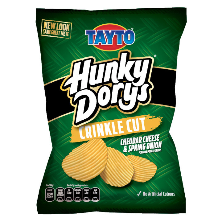 Chips Fromage & Oignon Hunky Dorys 130g