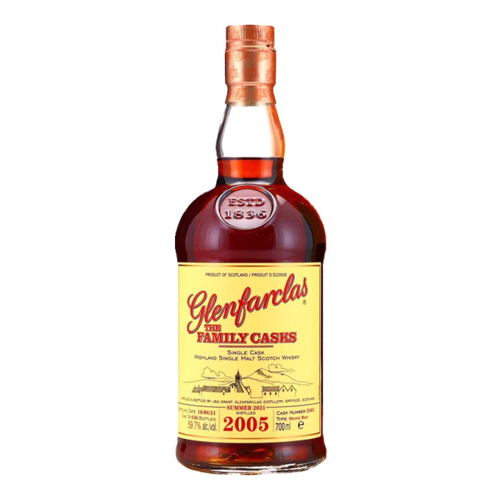 Glenfarclas 2005 15 ans Summer 2021 Cask 2461 Sherry Butt 70cl 59.7°