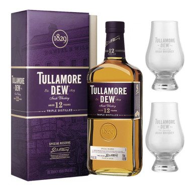 Pack Bushmills 10 years 70cl 40 ° + 4 shooter