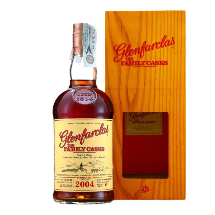 Glenfarclas 2004 16 ans Summer 2021 Cask 2382 Sherry Butt 70cl 59.2°